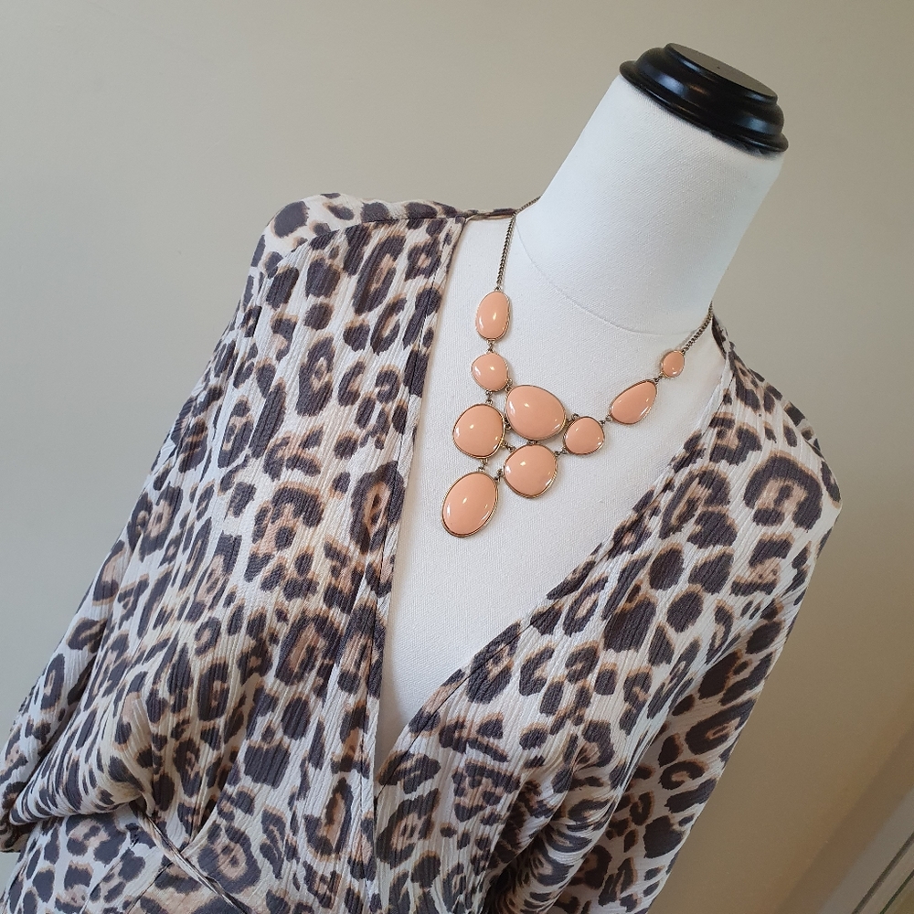 Decjuba Size S Leopard Print Dress - Picture 2 of 8